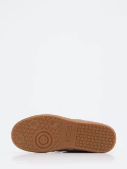 Back 70 – Sneaker aus Velours/Textil grau