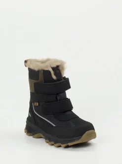 Bisgaard – Klettboots aus Nubukleder schwarz