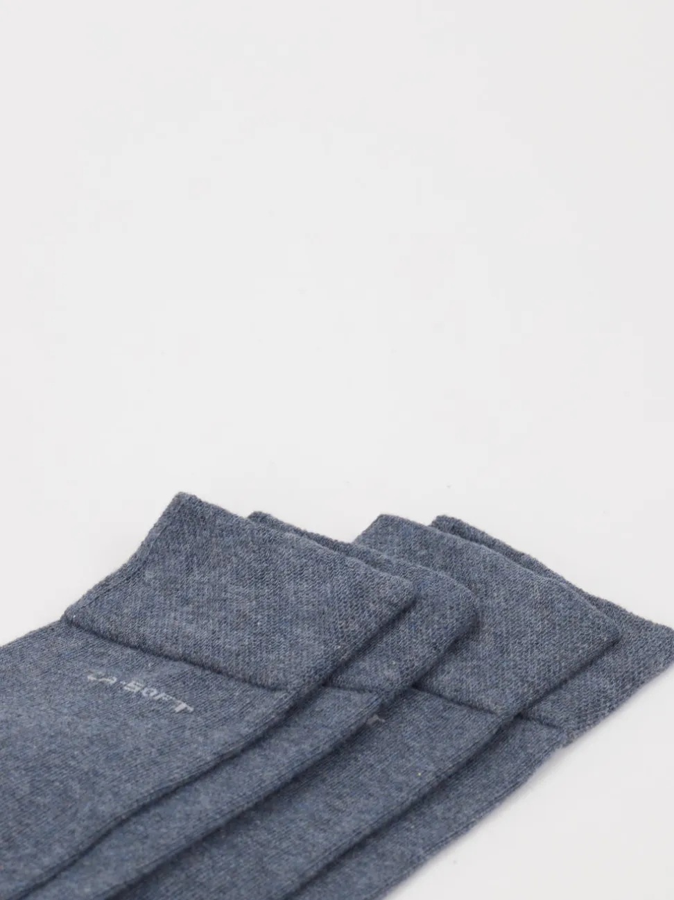 Camano – Crew-Socken aus Baumwollmix in Jeansblau