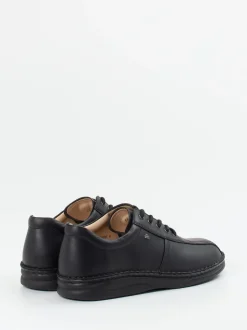 Finn Comfort – Komfort-Schnürschuh aus Kalbleder schwarz