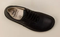 Finn Comfort – Komfort-Schnürschuh aus Kalbleder schwarz