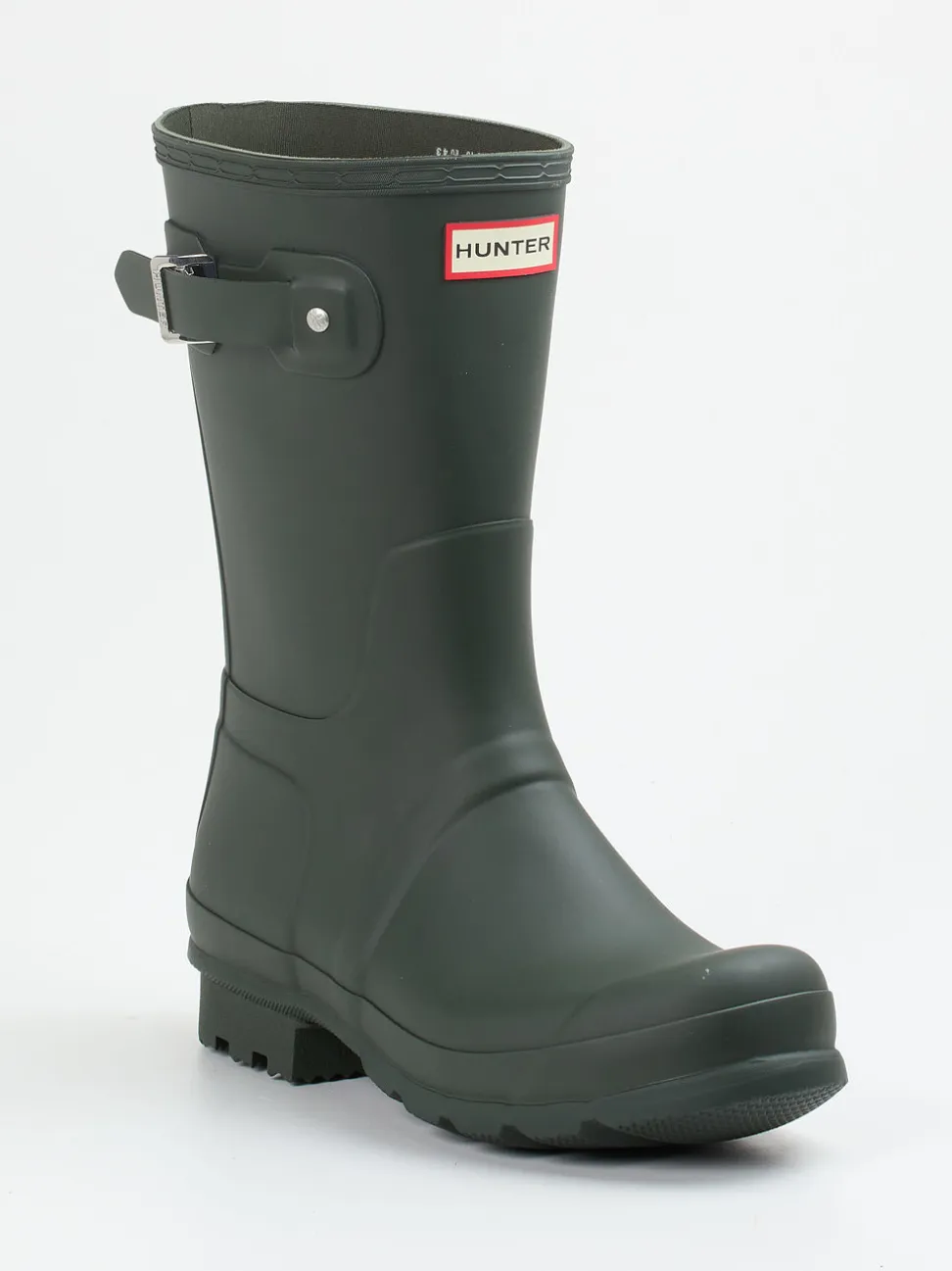 Hunter – Gummistiefel aus Synthetik in Dunkeloliv