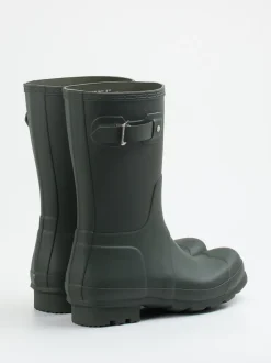 Hunter – Gummistiefel aus Synthetik in Dunkeloliv