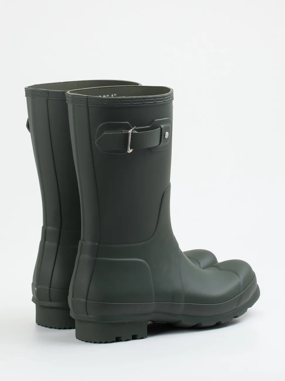 Hunter – Gummistiefel aus Synthetik in Dunkeloliv