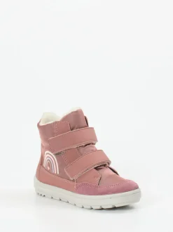 Ricosta – Kinder-Winterboots aus Textil in Altrosa
