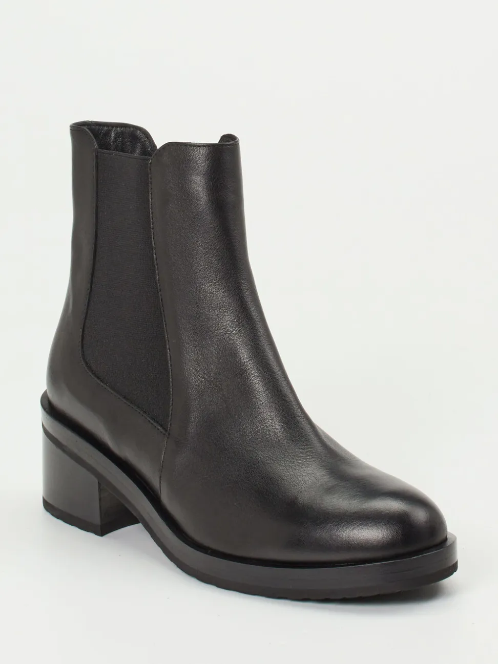 Truman's – Chelsea Boots aus Kalbleder schwarz